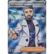 Pokemon TCG Card Professor's Research (Professor Turo) SV Base Set 241/198 Full Art Secret Rare