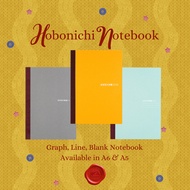 Hobonichi Notebook Graph/Linen/Blank in A6 & A5