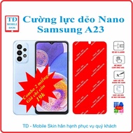 Toughened flexible screen protector for Samsung A23 phone