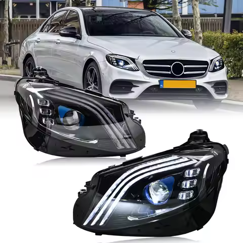 Headlights for Mercedes Benz C-Class 2016-2021 Sedan W213 E200 E260 E300 E350