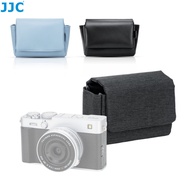 JJC Faux Leather Camera Bag for Fujifilm X100VI X100V X100F X100T X100S X-E5 X-E4 Kit XF 23mm 27mm F
