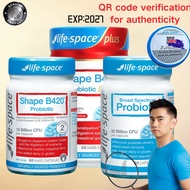Life Space Probiotic Broad Spectrum Probiotic and Shape B420 plus (60Caps) For Digestive Health