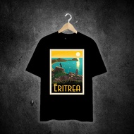 ERITREA (AFRICA VINTAGE TRAVEL) Printed t shirt unisex 100% cotton