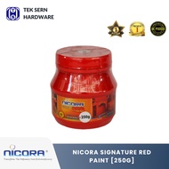 NICORA Water Borne Signature Red Paint/ Brightest God House Red Paint [250G]