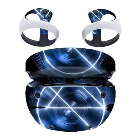 For PS VR 2 Glasses Helmet Full Pack Stickers Color Stickers for PS5 VR2 Mask Virtual Reality Body M