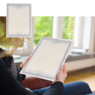 【Daily Deals】 Blank Certificate Inner Page Child Award Diploma Paper Double Offset Graduation