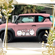 VF3 mischievous rabbit have a nice day car sticker, car decal, sticker, car protection