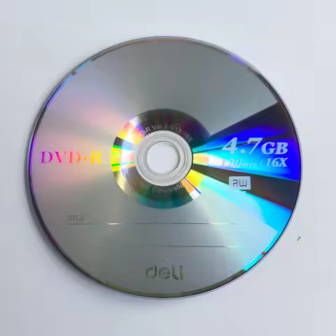 1PCS Deli 83150 DVD+R Blank Disc Recordable DVD Single Chip Recordable Digital Versatile Disc 4.7GB/