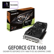 GIGABYTE GEFORCE GTX 1660 Ti OC 6G GRAPHIC CARD