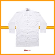 Lab Coat - Long Sleeve Laboratory Coat - Doctor's Lab Coat - Practice Coat Rafly Jaya/