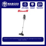 Dowell 2-in-1 Stick Handheld Multi-filtration Hepa Filter Lightweight Vacuum Cleaner Model : VCSH-01