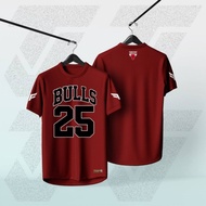 TJ BULLS Edition Jersey TJ BULLS 25 TJ NEW DESIGN Kids/Adult
