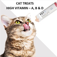 High Vitamin Creamy Cat Treat Cat Snack Cat Stick Cat food Makanan Kucing Snek Kucing With Vitamin A