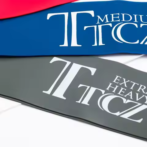 Pilates Loop Cross Fit Strength Training Expander Athletic Rubber Band Tension Resistance Band Worko