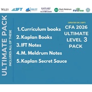 2026/2025 CFA Level 3 Ultra Bundle- Schweser, IFT Notes, Official Textbooks