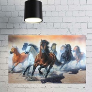 POSTER DINDING JUMBO8 KUDA BERLARI (D03)HIASAN DINDING BISA COD