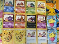 PTCG 粉絲製卡DIY 生日卡, 情人節卡。卡比獸 N 路卡利歐 噴火龍 耿鬼 PIKACHU 飛翔皮卡丘 小火龍 謎擬Q 達克萊伊 百變怪 賭徒小霞 (野貓 pokemon card)