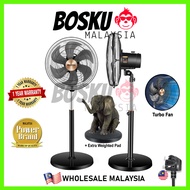BOSKU 14" Kipas Berdiri Industri Kipas Angin Industrial Stand Fan Antique Blade Fan Kipas Antik Kipa