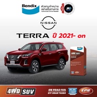 Brake Pads NISSAN TERRA 2.3E 2WD 2.3VL 2WD 4WD Year 2021-2025 Front Wheel Car Bendix