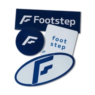Footstep Footwear Sticker Pack - Stiker logo brand lokal