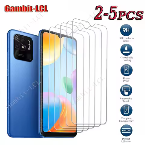 2-5PCS 9H HD Tempered Glass For Xiaomi Redmi 10 5G ON Redmi10 10A 10C Redmi10A Redmi10C Screen Prote