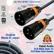 Audio Cable XLR Male Jack GLD To XLR Male GLD GEISLER - JUAN