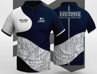 Sublimation New trend Institute of Electronics Engineers of the Philippines  3D perspective Polo T-s