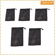 [Perfk] Pump Barrier Bag Drawstring Pond Mesh Pump Filter Bag Tear/Clog Resistant