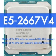 IN XEON E5 2667 V4 CPU PROCESSOR 8 CORE 3.2GHz 25MB L3 CACHE 135W SR2P5 LGA 2011-3 Atermitre DDR4 Turbo เมนบอร์ด