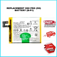 COMPATIBLE TC GVIVM X60 PRO (5G) BATTERY (B-P1)
