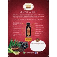 Ready Stock Minyak Aura 9 (untuk kegunaan luaran)