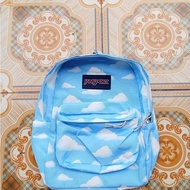 tas jansport\JanSport Tas Ransel Backpack Daypack Cross Town Cyberspace Motif Awan