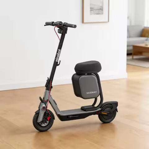 Original Multifunctional Seat For Segway Ninebot ZT3 Pro/F3/E3 Pro Electric Scooter Spare Parts Sadd