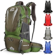 40L Hiking Bag Men Women Large-Capacity Hiking Backpack Outdoor Backpack Breathable Detachable Suspe