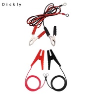 [Dickly] Electric Fence Cables, Solar Connectors, Electric Fence Jumper Cables, Electric Fence Charg