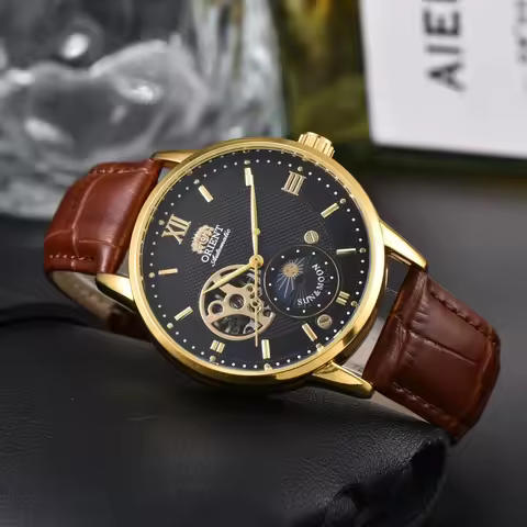 118A StoreMechanical Movement Unisex Watch Full Functionality World Time Ultra-Thin Orient Series