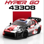 MJX R/C 43308 1/43 104mm GR Yaris Rally1 Remote Control Car Rally Car