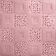 Wallpaper/sticker dinding 3d Foam motif batik Premium