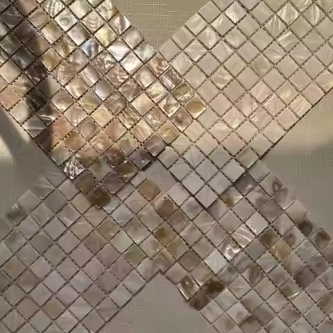 Shell Mosaic Tile Natural White Mother of Pearl Wall Backsplash Bathroom Tiles fish scale sheet kitc