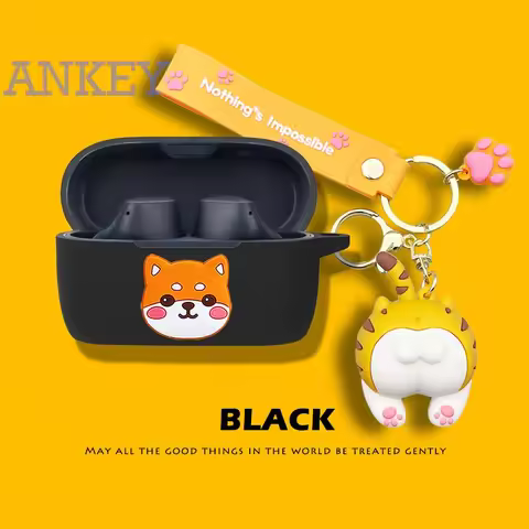 Case for Jabra Elite 5 4 3 2 Active 75T Protective Cute Cartoon Cover Bluetooth Earphone Shell TWS H