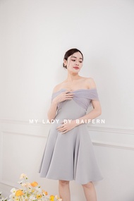 ชุดเดรสไปงานแต่ง ชุดออกงาน MY LADY BY BAIFERN - ML0453