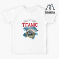 Titanic Divers Vintage Cruise Sinking Ship Atlantic Ocean Voyage Kids T-Shirt - Unisex #538