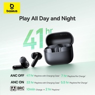 Baseus BP1 NC Noise-Cancelling Earbuds 41H Playtime -43dB Noise Reducton Bluetooth 6.0 IP55 Waterpro