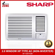 Sharp non inverter aircon 2HP / Sharp Window Type Air con Manual Control Air Conditioner AF-T2017CM