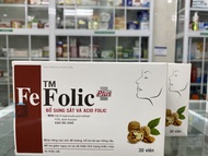 Bổ sung sắt và acid folic Fefolic plus giúp nâng cao sức đề kháng hỗ trợ tái tạo hồng cầu giảm tình