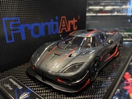 吉華科技＠ 1/18 FrontiArt Koenigsegg Agera RS Carbon (樹酯車)