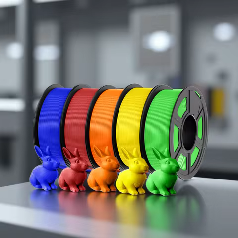 JAYO 5Rolls PLA/PLA Plus/petg/ABS/TPU/PLA meta/PLAYG/HS-PLA 3D Printer Filament 1.75mm FDM 3D Printe