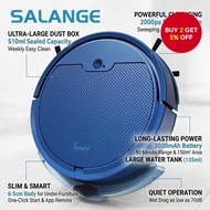 Introducing the New 3-in-1 Smart Robotic Cleaner, a wireless automatic vacuum and mop system designe