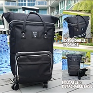 Resizeable 360° 4-Wheel Trolley Bag (SG Seller)