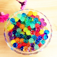 【CW】 100pcs Soil Beads Paintball Mud Jelly Hydrogel Balls Wedding Decoration for Flowers